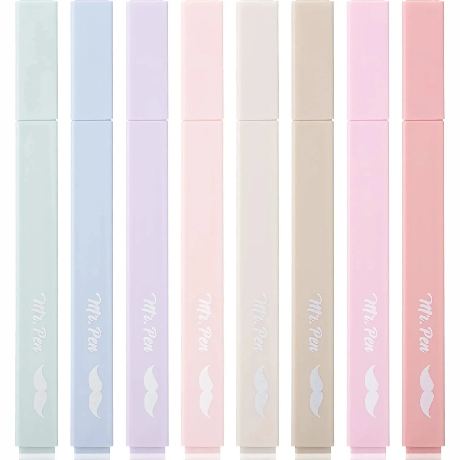 Aesthetic Highlighters, 8 Pack, Assorted Colors, No-Bleed Ink, Chisel Tip, Cute Bible-Safe Study & Journaling Supplies - Image 11