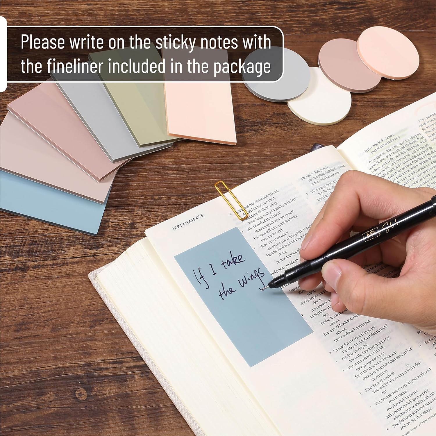 Bible Journaling Kit, Selah Collection, No Bleed Pens & Gel Highlighters, Tabs, Washi Tape, Stickers - Image 4