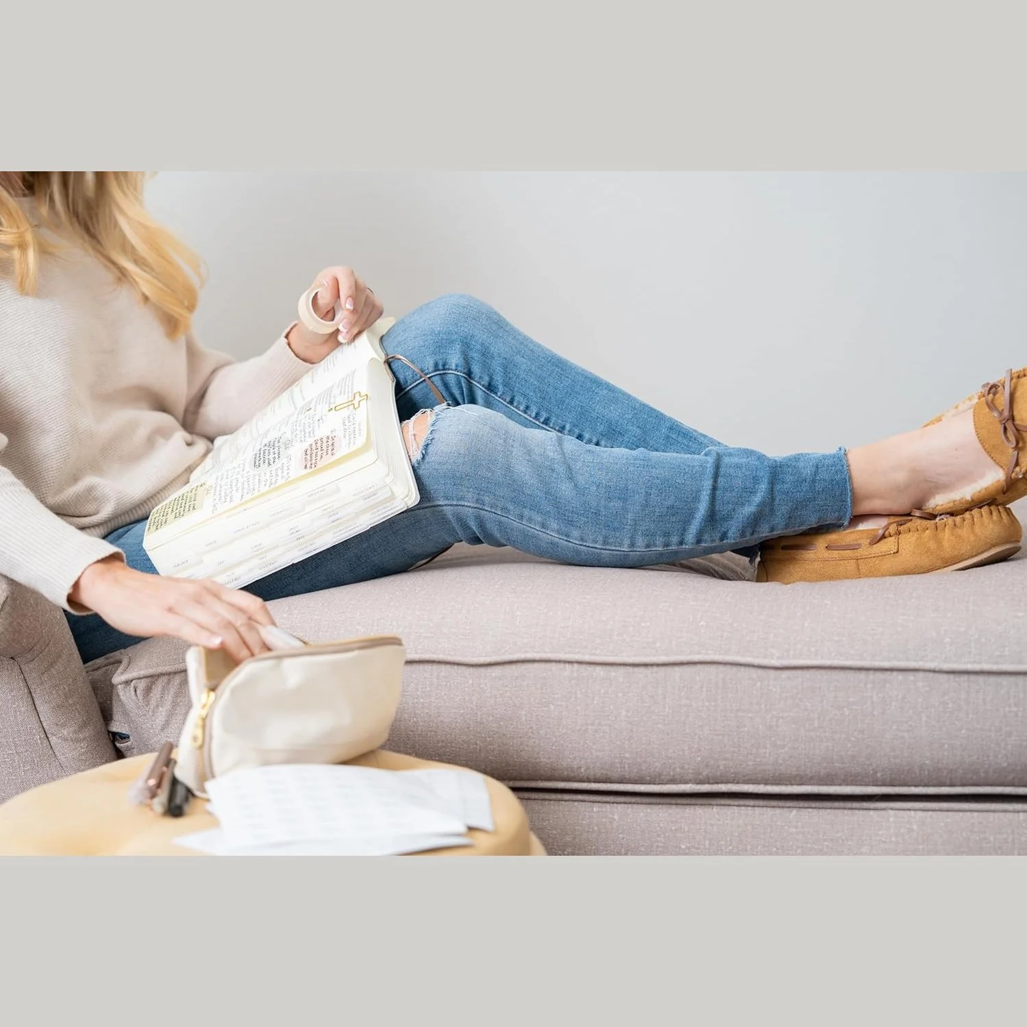 Bible Journaling Kit, Selah Collection, No Bleed Pens & Gel Highlighters, Tabs, Washi Tape, Stickers - Image 6